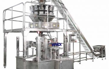 Qese automatike rrotulluese doy me makinë mbyllëse të paketimit me zinxhir