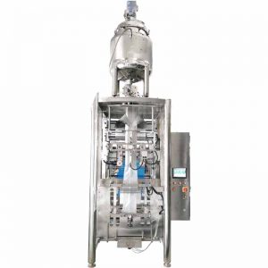 Makinë mbyllëse automatike vertikale për mbushjen e qeseve për paste