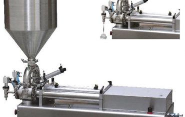 mbushës pistoni me dy koka për lëng viskoz