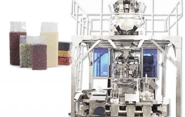 Makinë ambalazhimi automatik për mbushjen e qeseve me vakum të tipit tulla për grurë