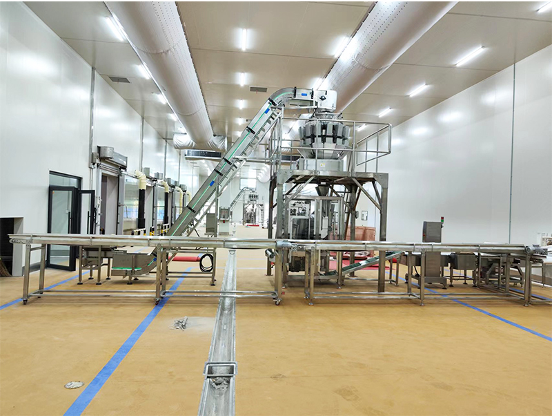 makinë ambalazhimi automatik i ushqimit të forzen