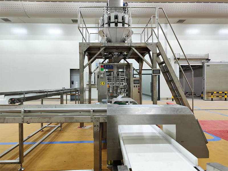 makinë ambalazhimi automatik për ushqime të ngrira.6