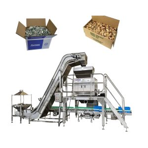 Makinë gjysmë-automatike për mbushjen e peshimit