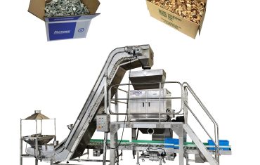 Makinë gjysmë-automatike për mbushjen e peshimit